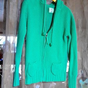 Old Navy zip-up hooded sweater, size L